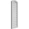 Ekena Millwork Arch Top Surface Mount PVC Gable Vent: Non-Functional, w/2"W x 1-1/2"P Brickmould Frame, 14"W x 38"H GVPAR14X3802SN - alternate 4